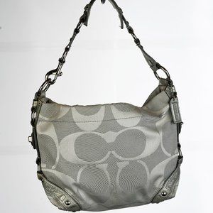 Coach Carly Signature Hobo Shoulder bag 10619